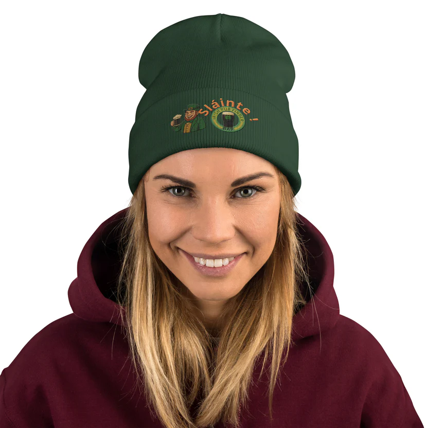 Sláinte! Irish Pub Finder Beanie Hat