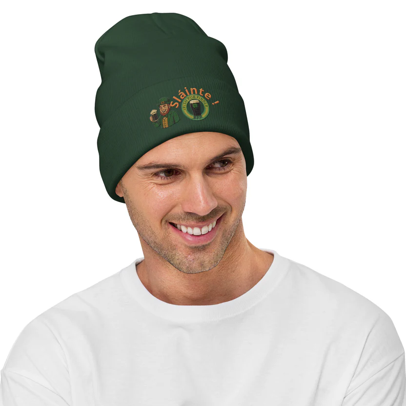 Sláinte! Irish Pub Finder Beanie Hat - Image 6