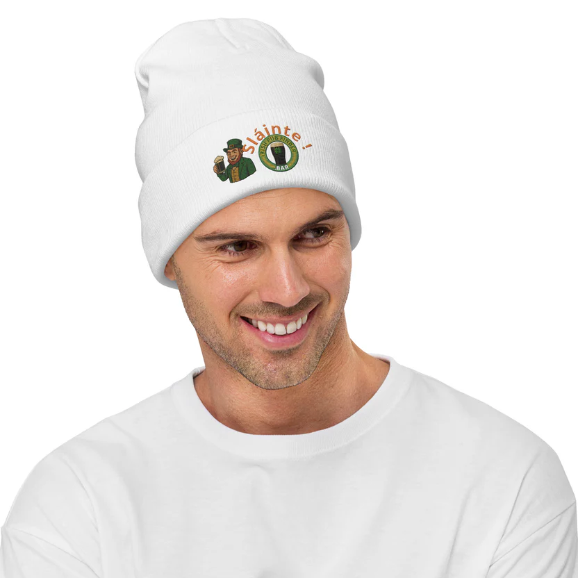 Sláinte! Irish Pub Finder Beanie Hat - Image 2
